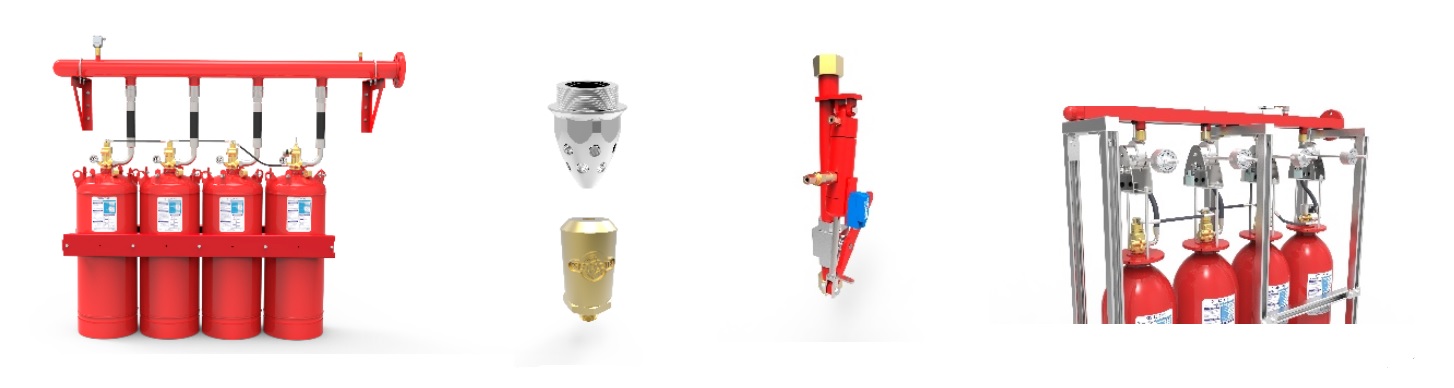 Fire protection elements